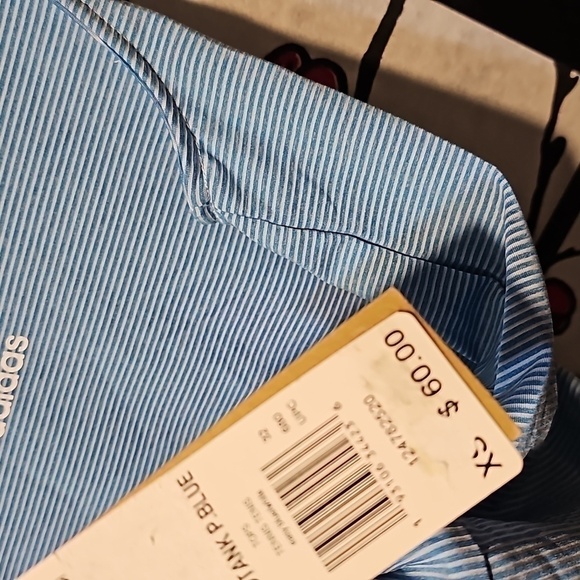 Adidas Tennis‎ Tank Top Blue Size XS NWT - Picture 4 of 10